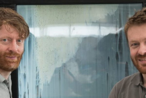 i due soci dell'Officina Meccanica Menotti in azienda