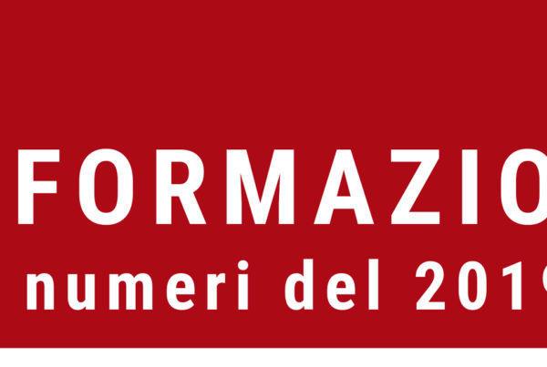 IN formazione tutti i numeri del 2019